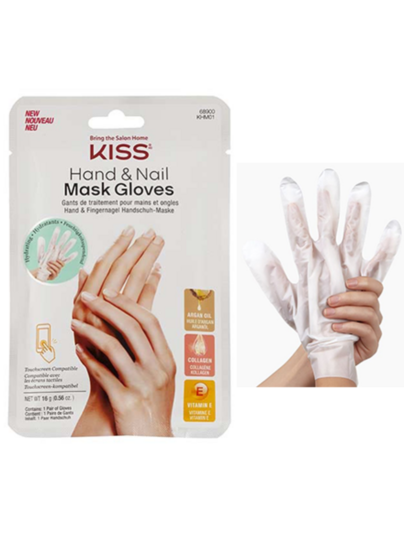 KISS Hand & Nail Mask Gloves