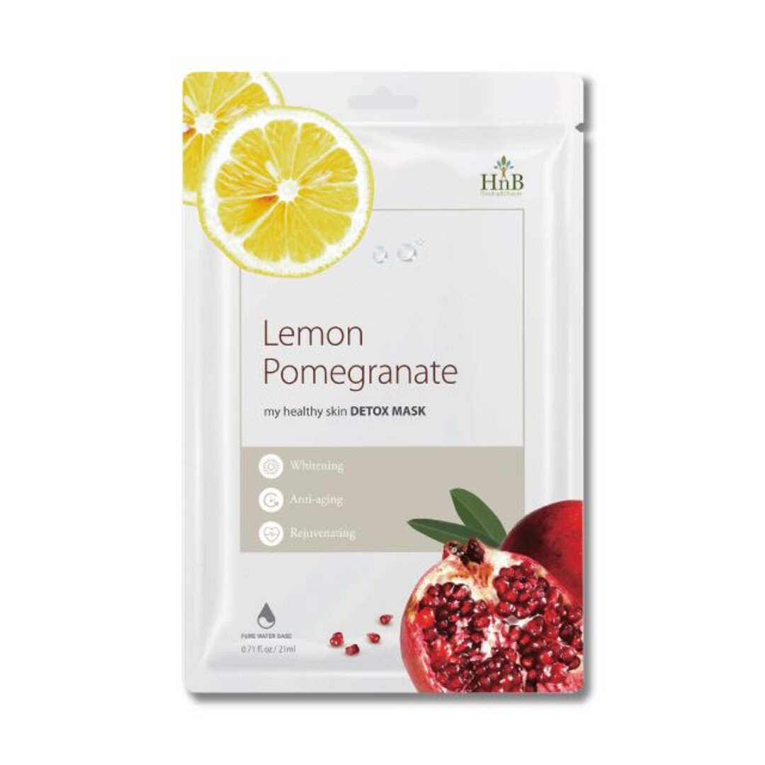 Lemon Pomegranate my healthy skin DETOX MASK